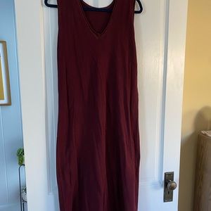 Elizabeth Suzann x Alabama Chanin Marlena Dress in Plum